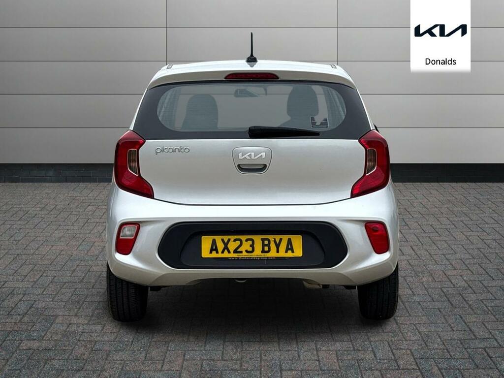 Kia Picanto 1.0 Dpi 1 Euro 6 Ss AX23BYA Silver #4