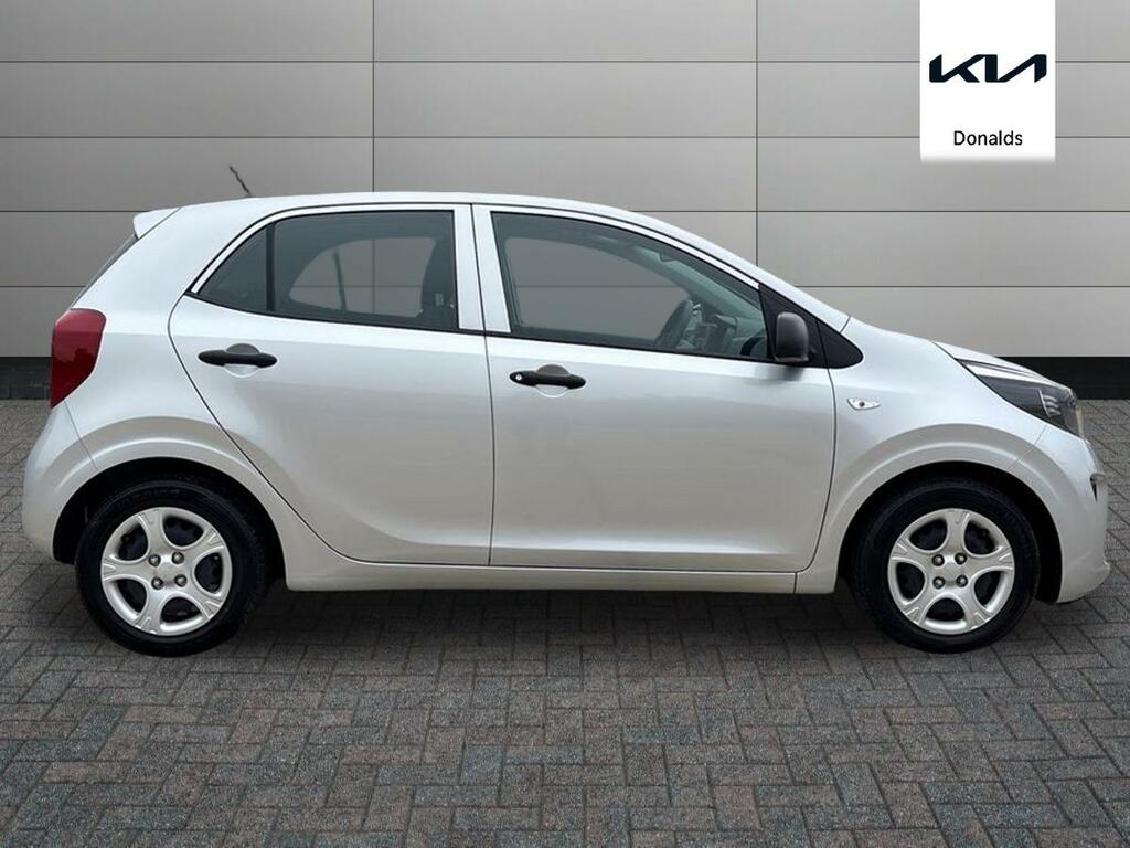 Kia Picanto 1.0 Dpi 1 Euro 6 Ss AX23BYA Silver #2