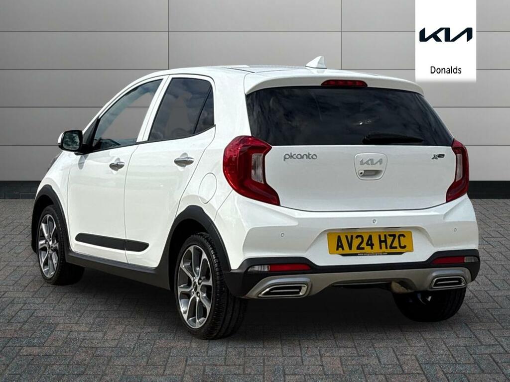 Kia Picanto 1.0 Dpi X-line S Amt Euro 6 Ss AV24HZC White #5
