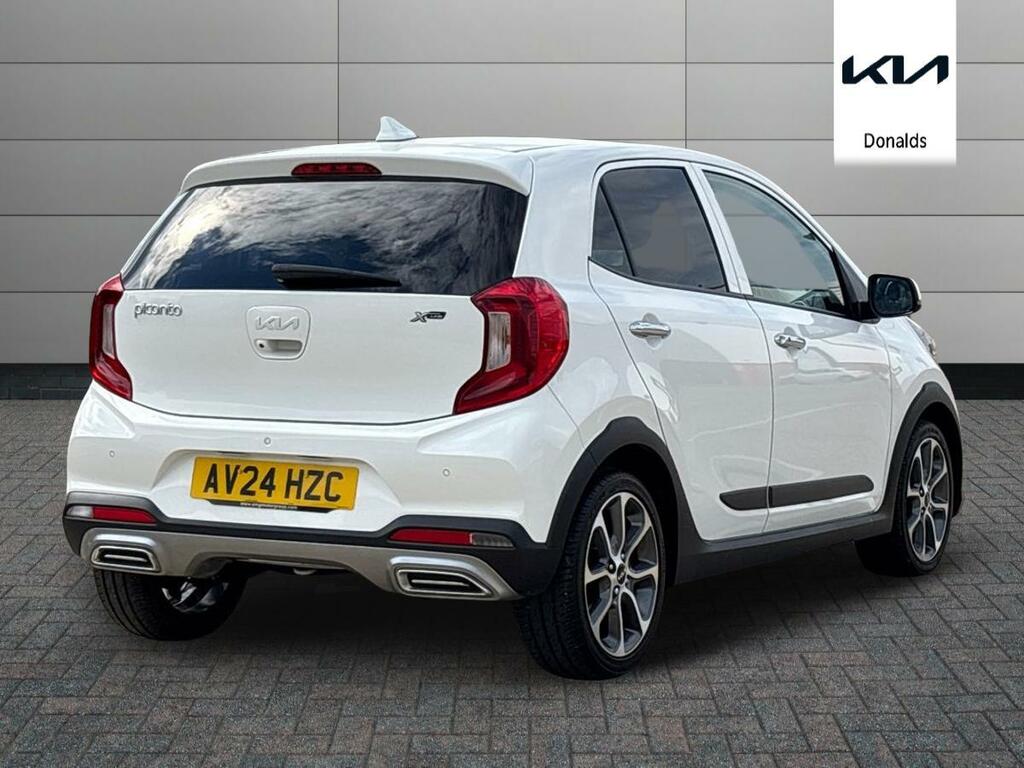 Kia Picanto 1.0 Dpi X-line S Amt Euro 6 Ss AV24HZC White #3