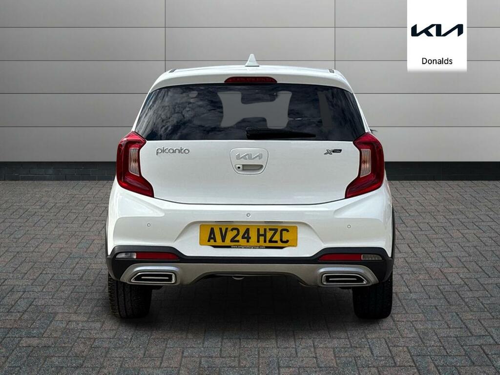 Kia Picanto 1.0 Dpi X-line S Amt Euro 6 Ss AV24HZC White #4