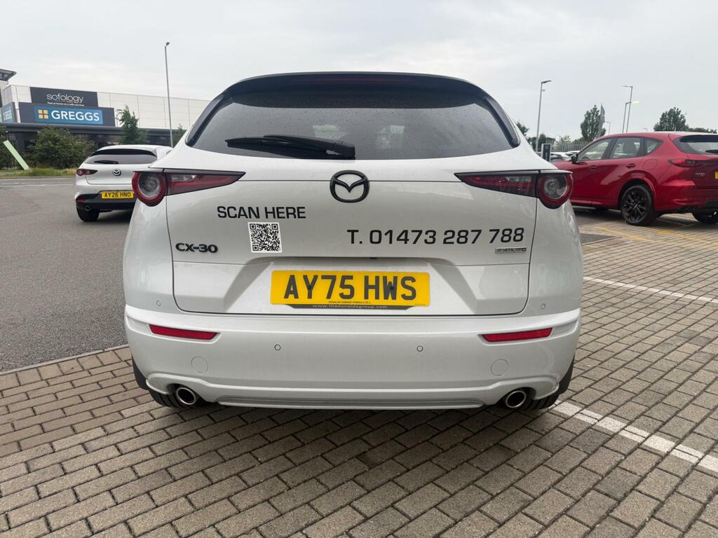 Mazda CX-30 2.5 E-skyactiv G Mhev Homura Euro 6 Ss AY75HWS White #4