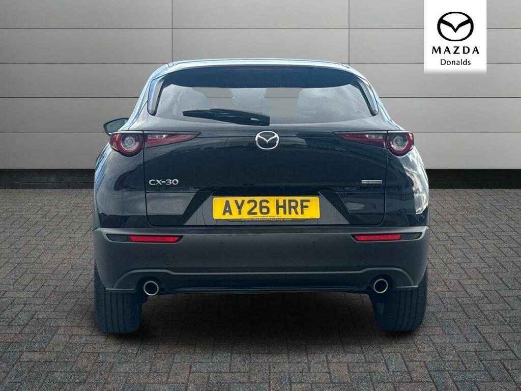 Mazda CX-30 2.5 E-skyactiv G Mhev Exclusive-line Euro 6 AY26HRF Black #4