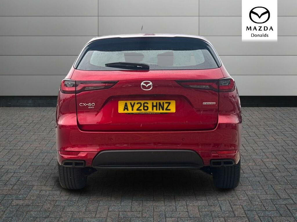 Mazda CX-60 3.3 E-skyactiv D Mhev Homura 4Wd Euro 6 Ss AY26HNZ Red #4