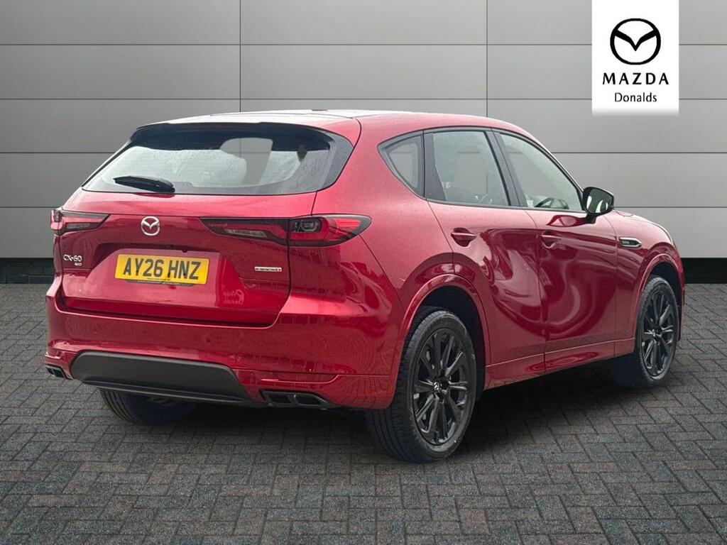 Mazda CX-60 3.3 E-skyactiv D Mhev Homura 4Wd Euro 6 Ss AY26HNZ Red #3