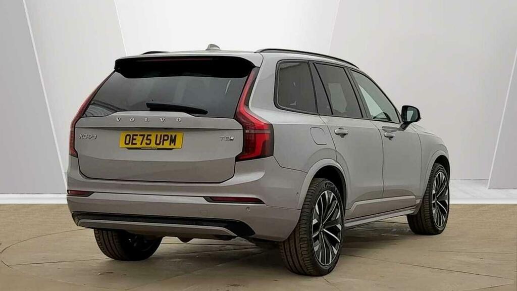 Volvo XC90 Plus T8 Awd Plug-in Hybrid Dark 7 OE75UPM Silver #3