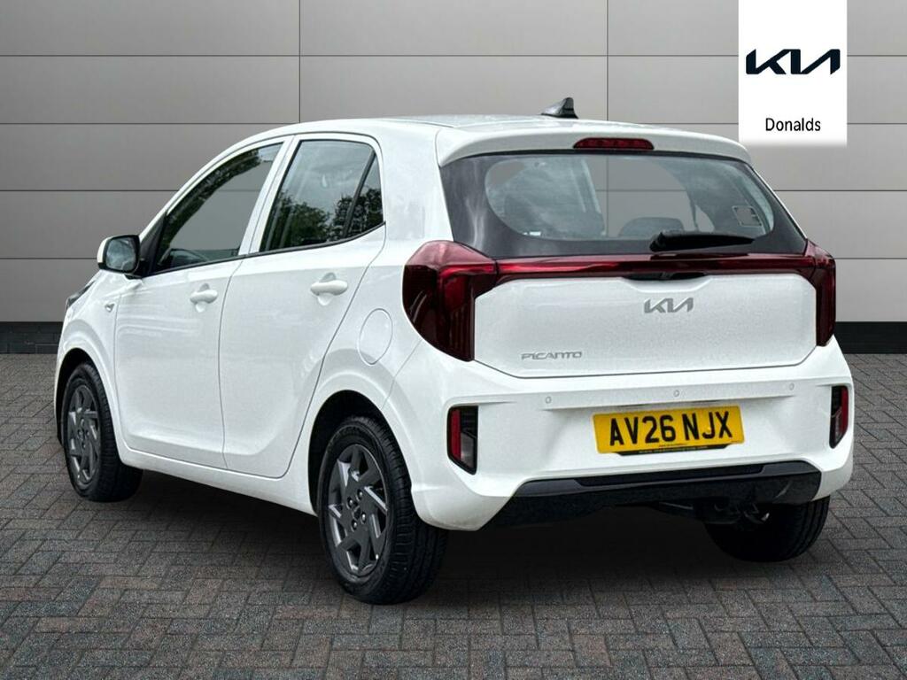 Kia Picanto 1.0 Pure Amt Euro 6 Ss White #5
