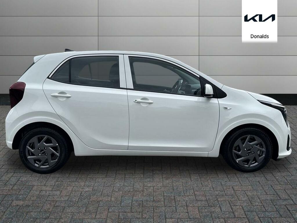 Kia Picanto 1.0 Pure Amt Euro 6 Ss White #2