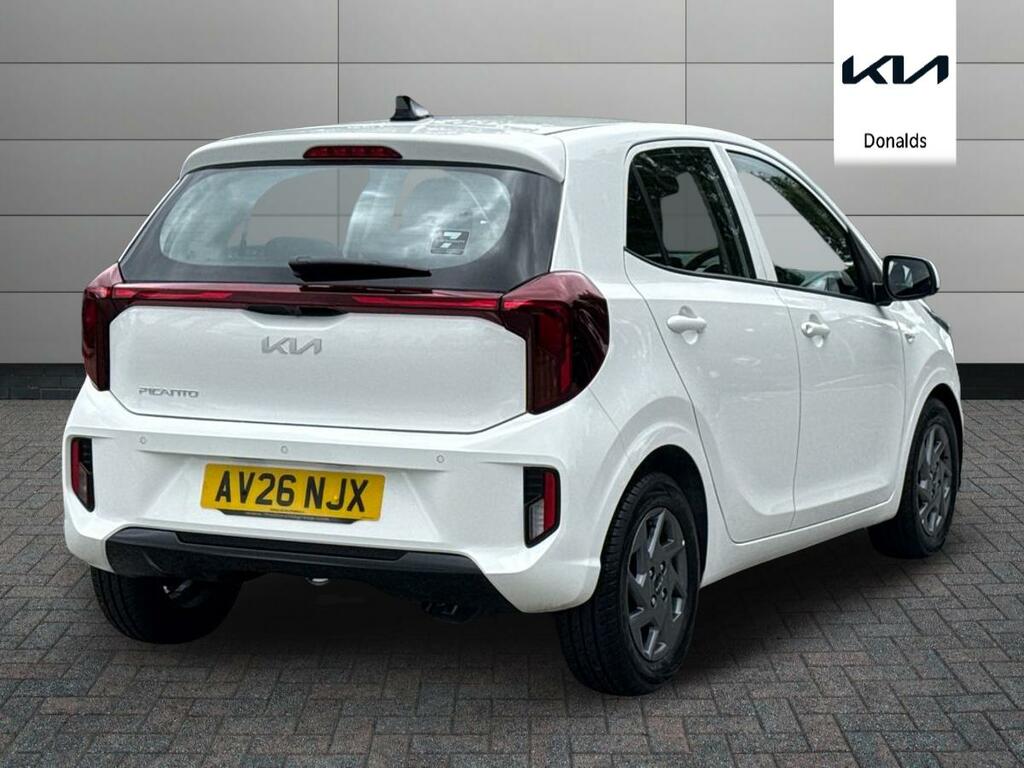 Kia Picanto 1.0 Pure Amt Euro 6 Ss White #3
