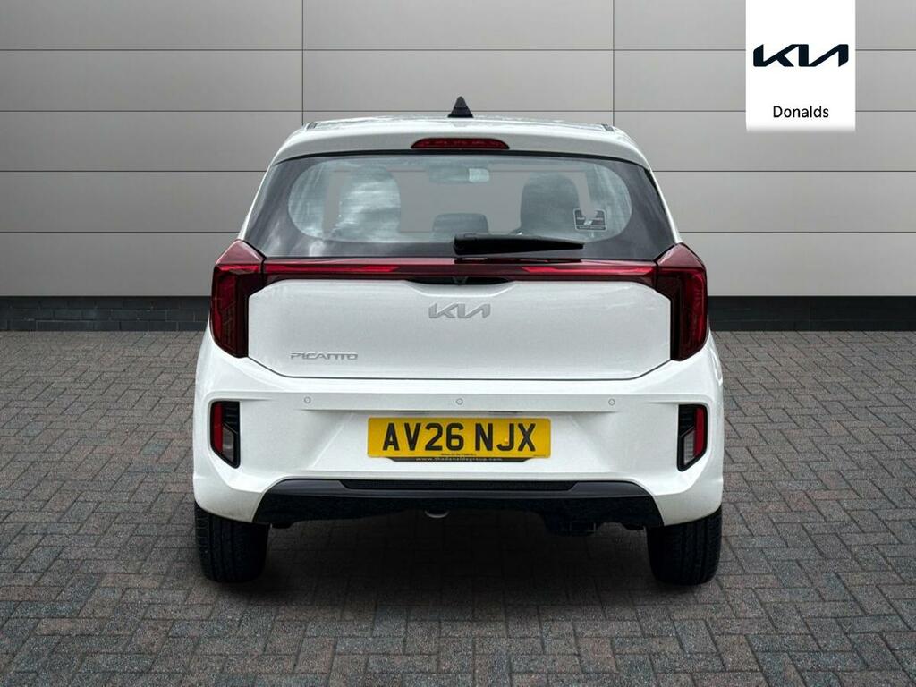 Kia Picanto 1.0 Pure Amt Euro 6 Ss White #4
