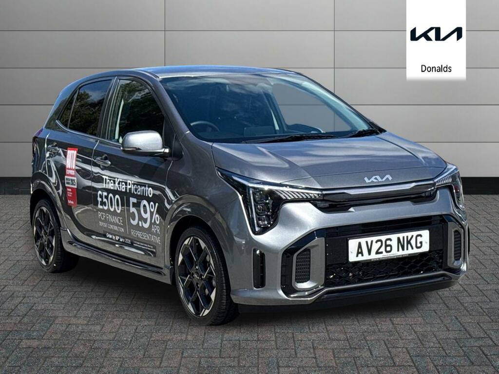 Kia Picanto 1.0 Gt-line Amt Euro 6 Ss Grey