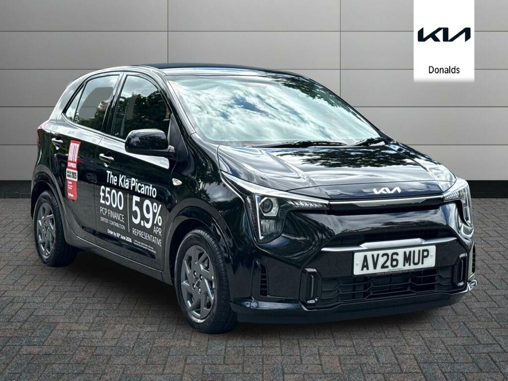 Kia Picanto 1.0 Pure Euro 6 Ss Black