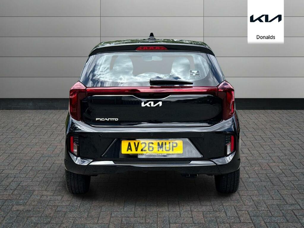 Kia Picanto 1.0 Pure Euro 6 Ss Black #4