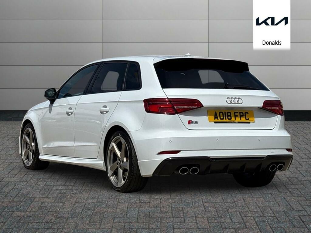 Audi S3 2.0 Tfsi Black Edition Sportback S Tronic Quattro White #5