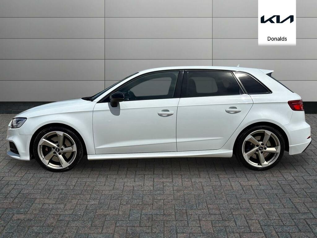 Audi S3 2.0 Tfsi Black Edition Sportback S Tronic Quattro White #6