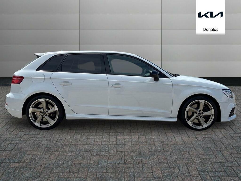 Audi S3 2.0 Tfsi Black Edition Sportback S Tronic Quattro White #2