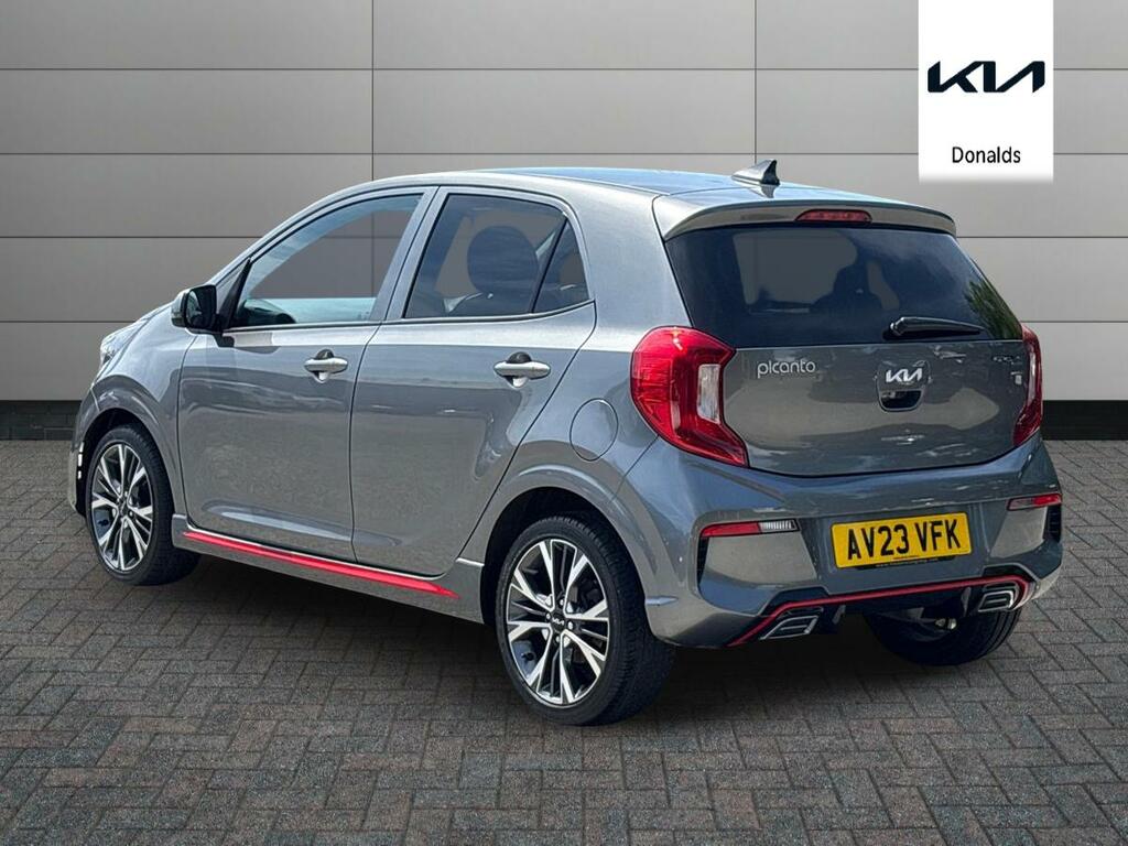 Kia Picanto 1.0 Dpi Gt-line Euro 6 Ss Grey #5