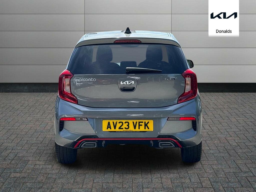 Kia Picanto 1.0 Dpi Gt-line Euro 6 Ss Grey #4