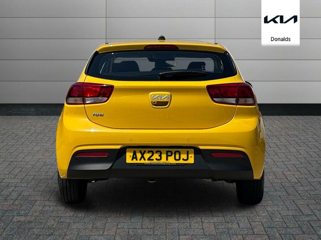 Kia RIO 1.2 2 Euro 6 Ss AX23POJ Yellow #4