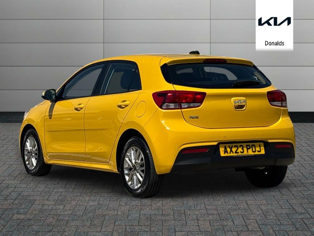 Kia RIO 1.2 2 Euro 6 Ss AX23POJ Yellow #5