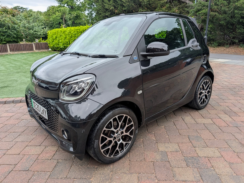 Smart Fortwo Cabrio 17.6Kwh Prime Exclusive Cabriolet Black #2