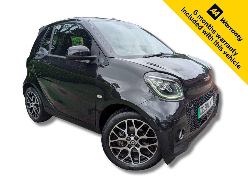 Smart Fortwo Cabrio 17.6Kwh Prime Exclusive Cabriolet Black