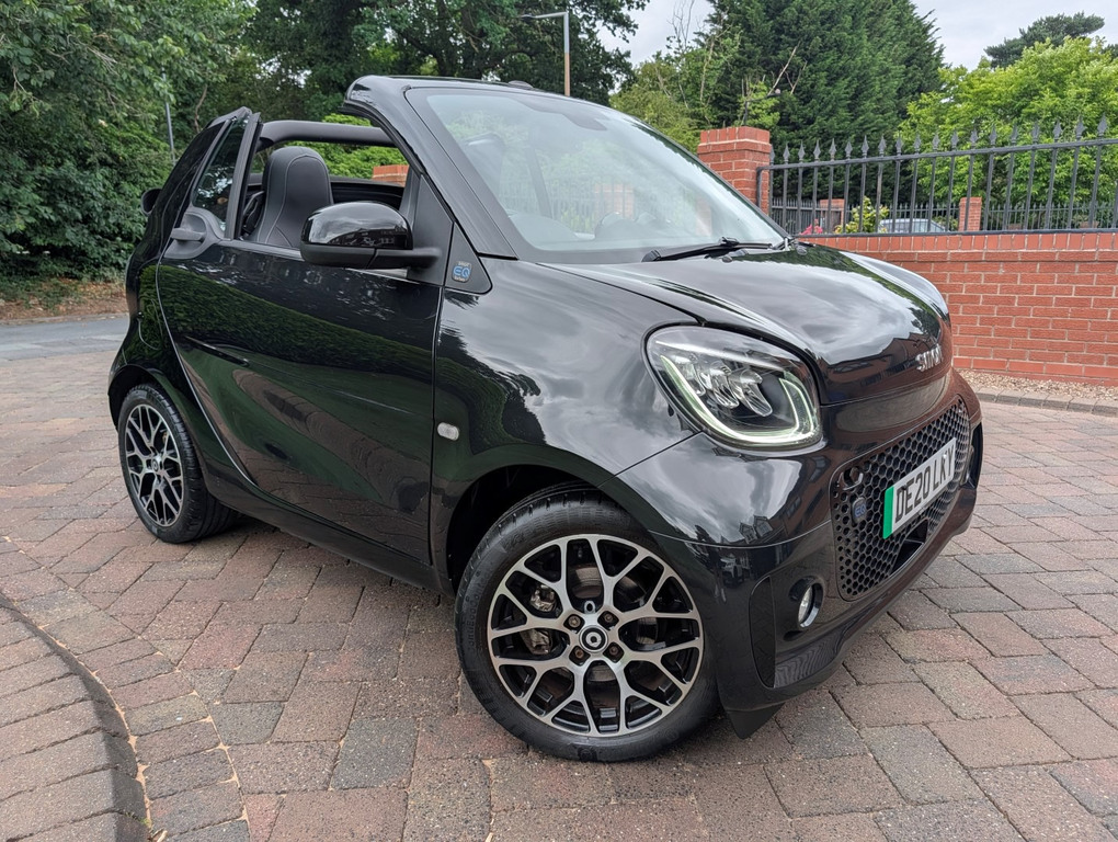 Smart Fortwo Cabrio 17.6Kwh Prime Exclusive Cabriolet Black #2