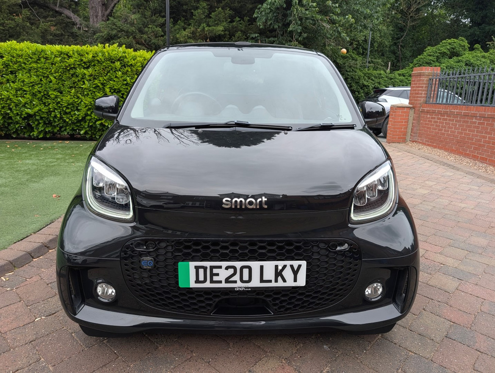 Smart Fortwo Cabrio 17.6Kwh Prime Exclusive Cabriolet Black #4