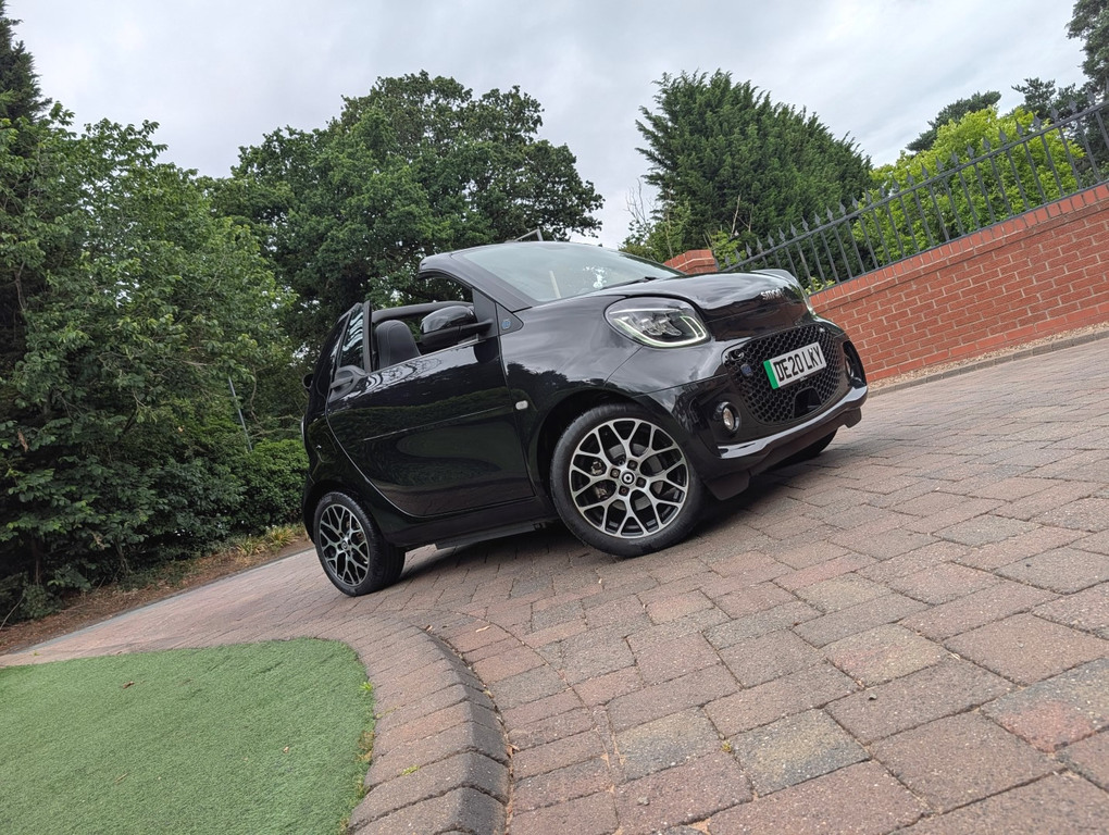 Smart Fortwo Cabrio 17.6Kwh Prime Exclusive Cabriolet Black #4
