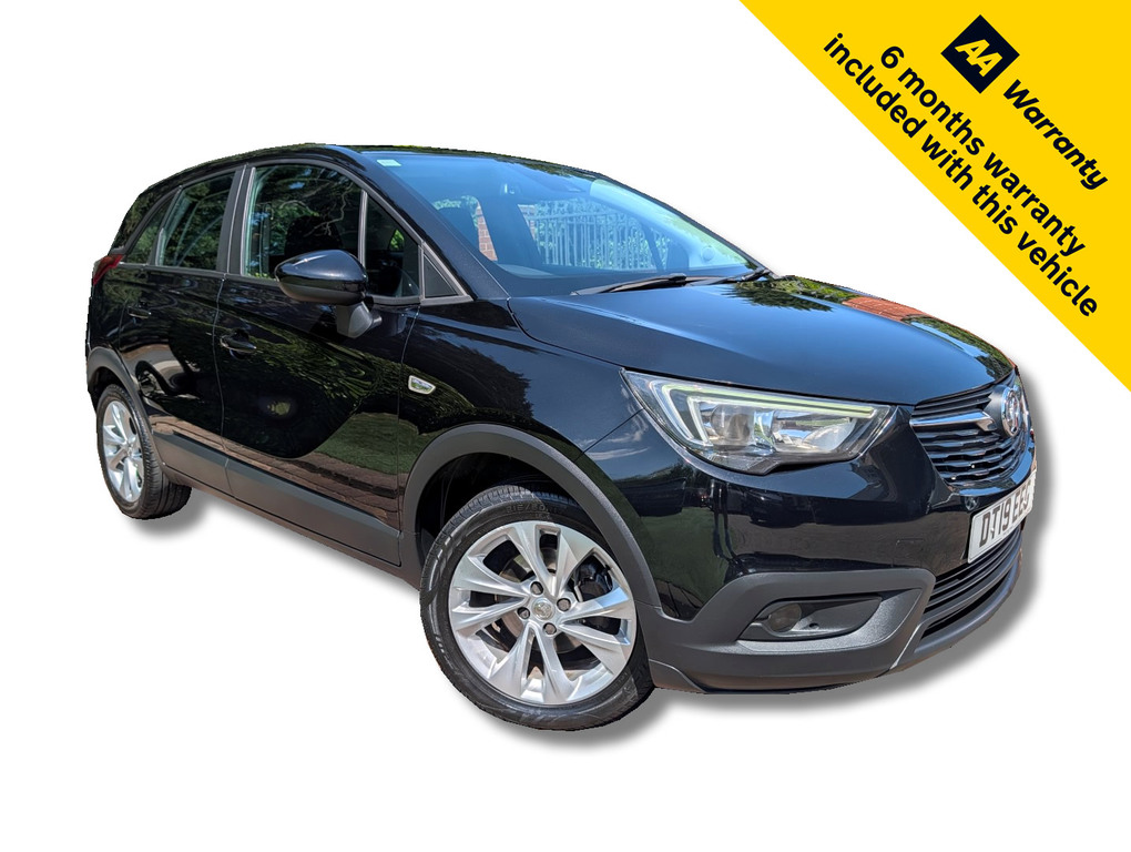 Vauxhall Crossland X 1.2 Turbo Ecotec Se Black
