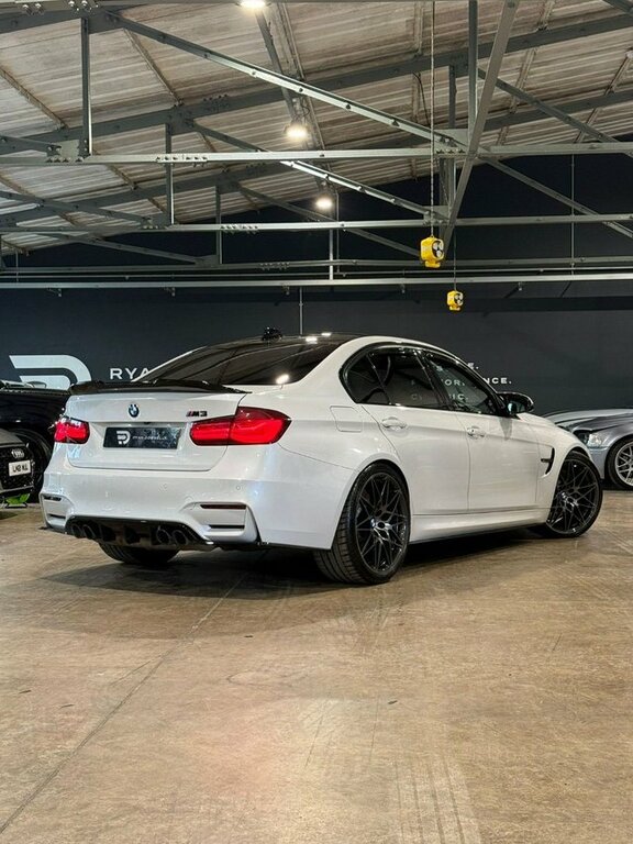 BMW M3 2017 3.0 Biturbo Competition Saloon Dct White #3