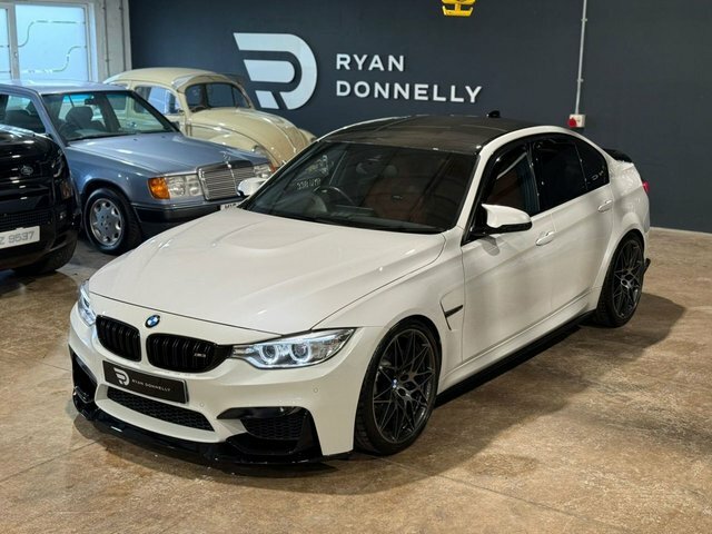 BMW M3 2017 3.0 Biturbo Competition Saloon Dct White #4