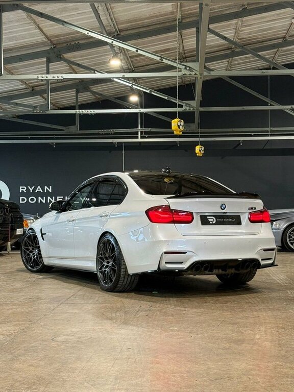 BMW M3 2017 3.0 Biturbo Competition Saloon Dct White #5