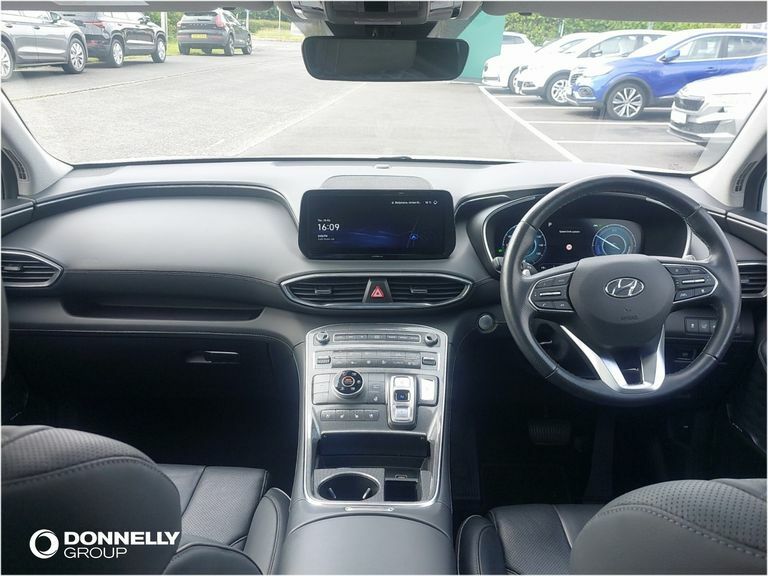 Hyundai Santa Fe Fe Ultimate Hev Aut White #4