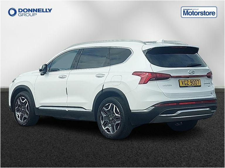 Hyundai Santa Fe Fe Ultimate Hev Aut White #2