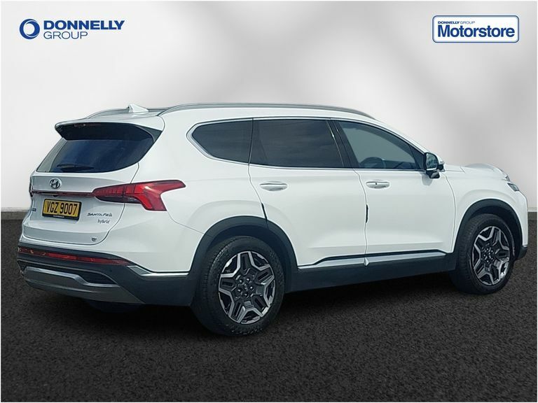 Hyundai Santa Fe Fe Ultimate Hev Aut White #14