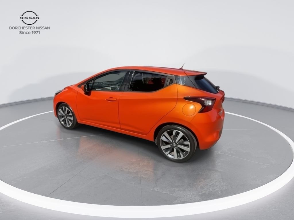 Nissan Micra 1.0 Ig-t Tekna Hatchback Euro 6 Orange #5