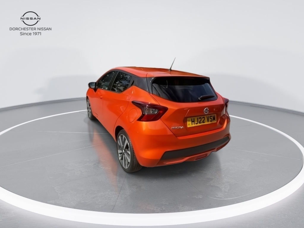 Nissan Micra 1.0 Ig-t Tekna Hatchback Euro 6 Orange #6