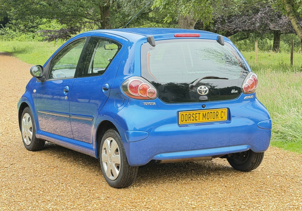 Toyota Aygo Hatchback Red #33