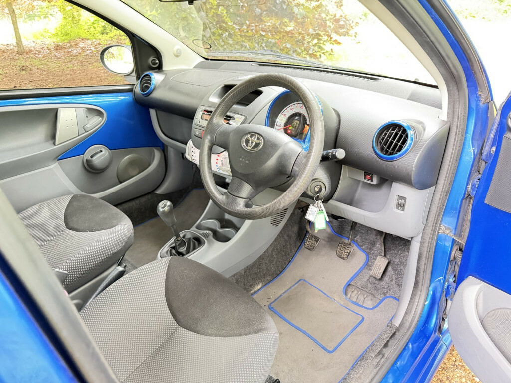 Toyota Aygo Hatchback Red #31