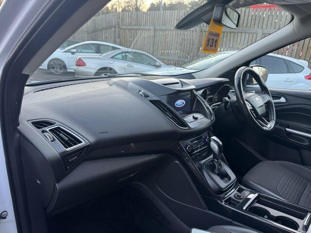 Ford Kuga 1.5 Tdci Titanium Suv Powershift Euro 6 CU67YRY White #6