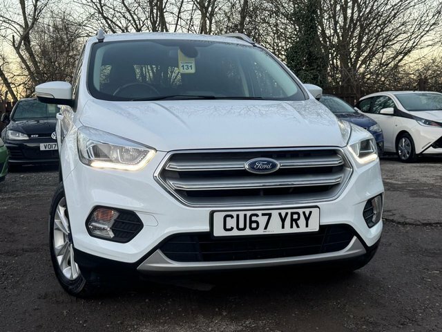 Ford Kuga 1.5 Tdci Titanium Suv Powershift Euro 6 CU67YRY White #2