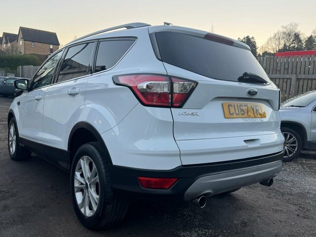Ford Kuga 1.5 Tdci Titanium Suv Powershift Euro 6 CU67YRY White #4