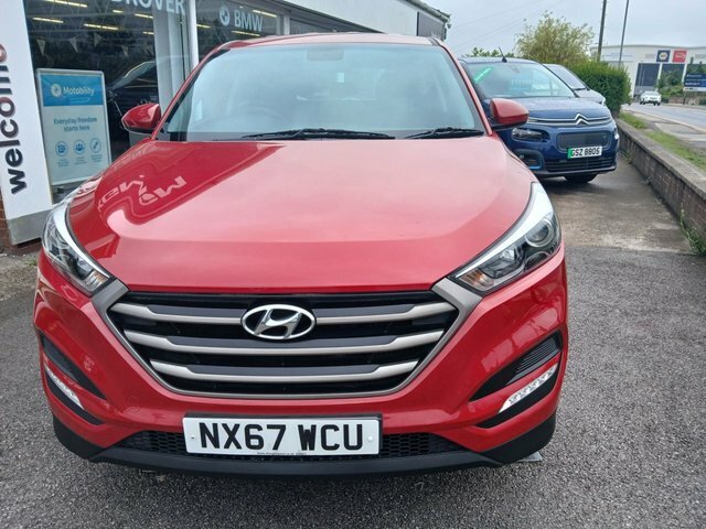Hyundai Tucson 1.7 Crdi Blue Drive S Suv Euro 6 NX67WCU Red #6