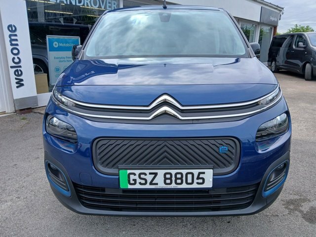 Citroen e-Berlingo 50Kwh Feel XL Mpv 7.4Kw Charger GSZ8805 Blue #2