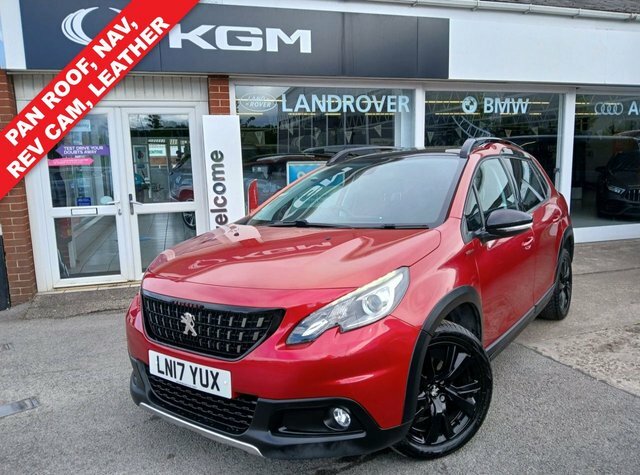 Peugeot 2008 1.2 Puretech Gt Line Suv Eat Euro 6 S Red