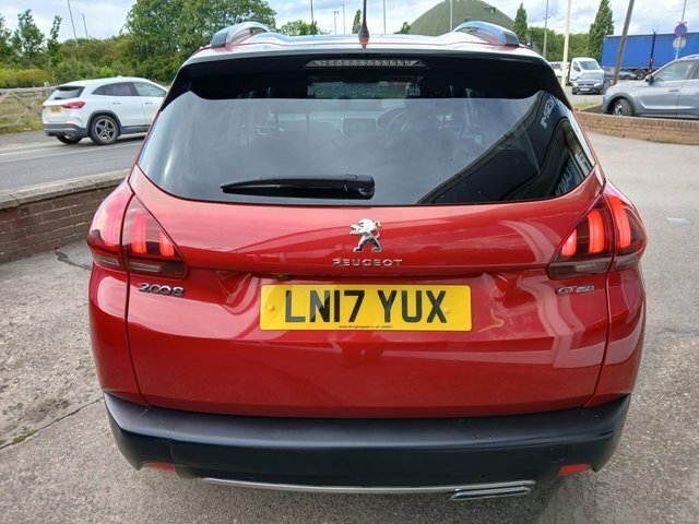 Peugeot 2008 1.2 Puretech Gt Line Suv Eat Euro 6 S Red #5