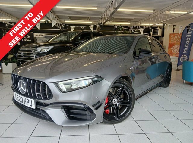 Mercedes-Benz A Class 2.0 A45 Amg S Hatchback 8G-dct 4Matic Grey