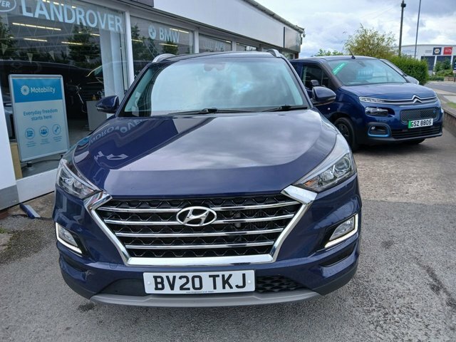 Hyundai Tucson 1.6 Crdi Mhev Se Nav Suv Hybrid BV20TKJ Blue #6