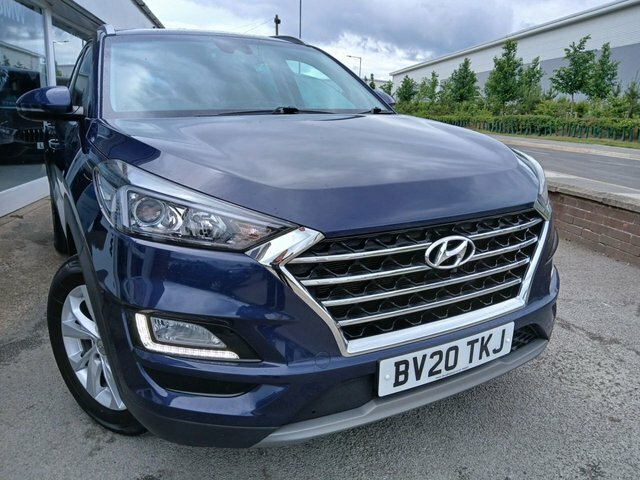 Hyundai Tucson 1.6 Crdi Mhev Se Nav Suv Hybrid BV20TKJ Blue #4